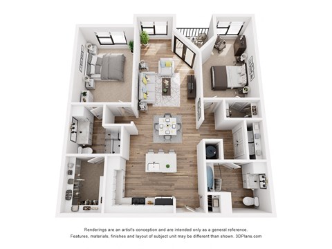 the outlook floor plan of 4 bedroom 2400 sq ft
